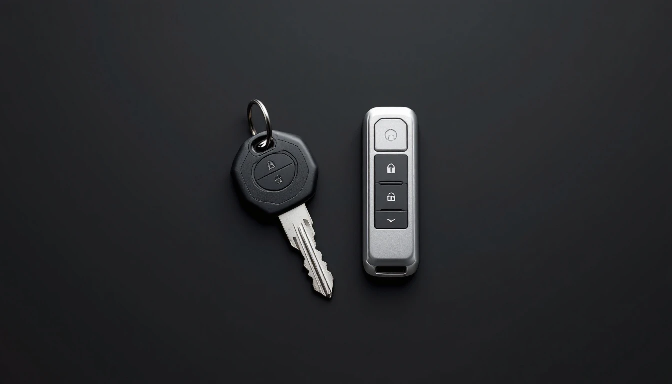 Comparacion entre una llave transponder de metal con chip y una smart key push-to-start en el Metroplex DFW